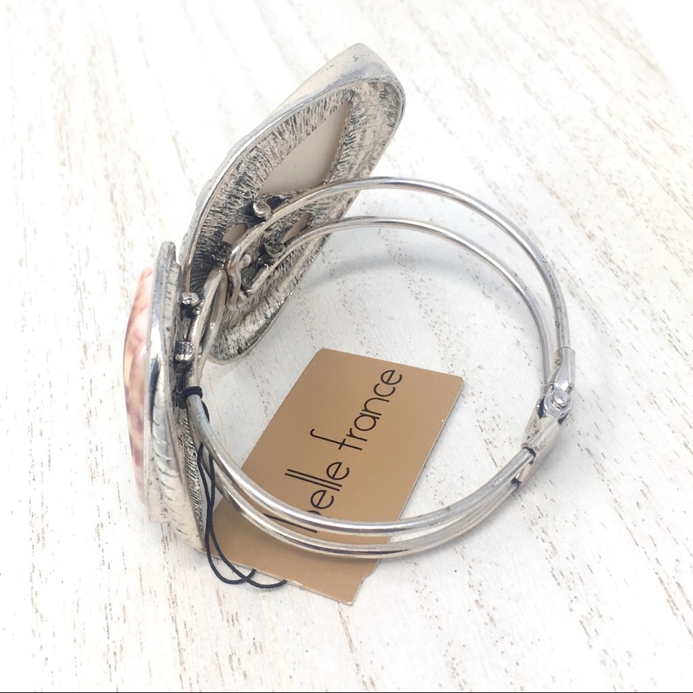 New Large Seashells Expandable Statement Piece Bo… - image 5